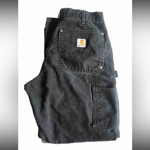 Carhartt Double Knee Made in USA B01-BLK Pants